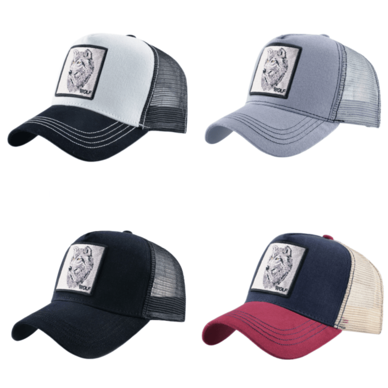 Trucker Cap Mesh - Boné de Beisebol com Bordado de