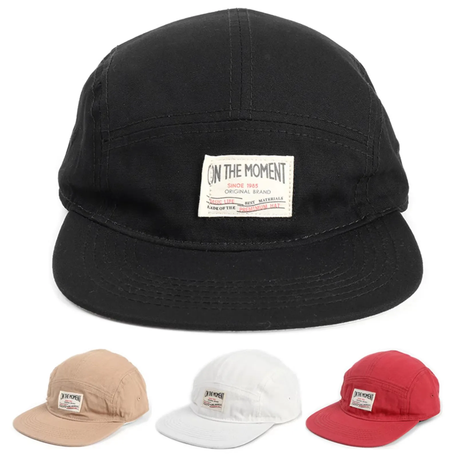 Corduroy Cap 5 Panel - Novo Boné de Beisebol de Algodão