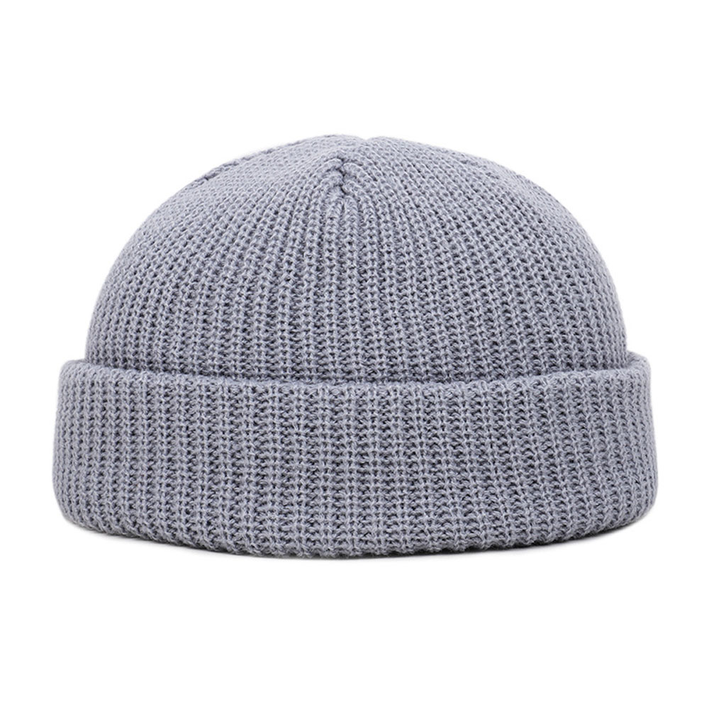 Gorro de malha unissex, gorro  - Beanie Cuffed Knit avaliação e preço