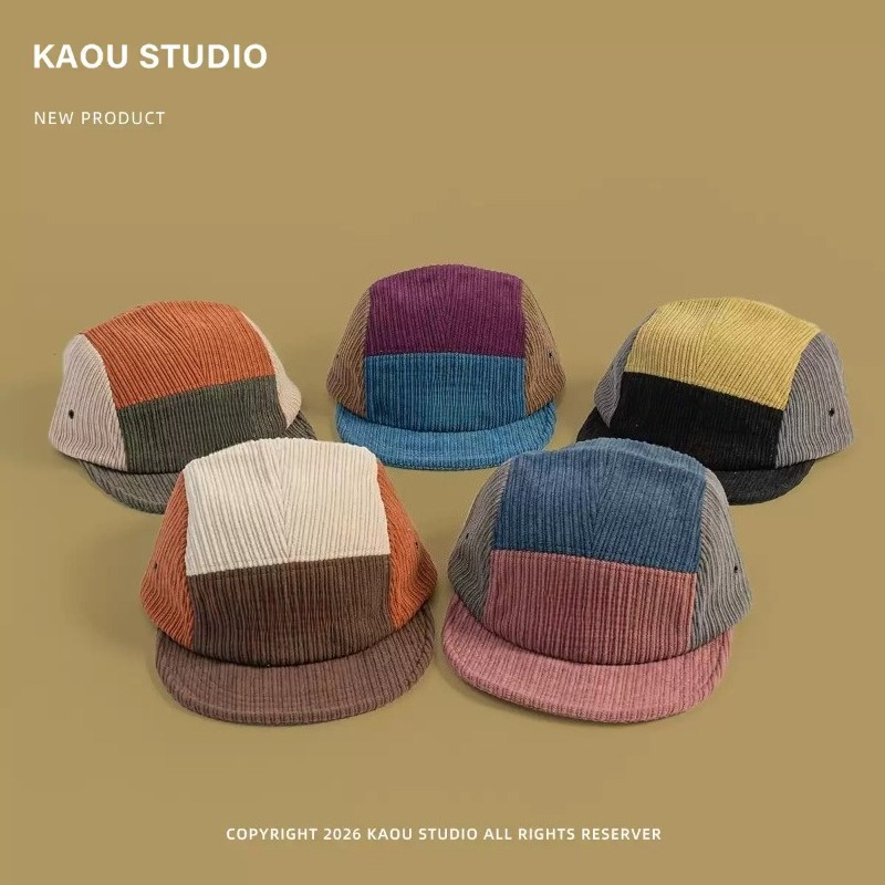 Boné de beisebol com 5 painéis - Corduroy Cap 5 Panel avaliação e preço