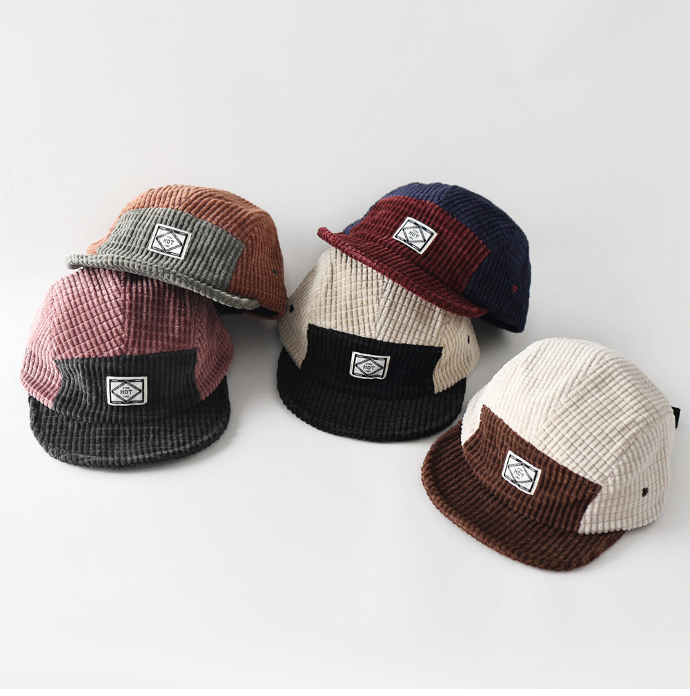 Boné de Beisebol de Veludo Cot - Corduroy Cap 5 Panel avaliação e preço