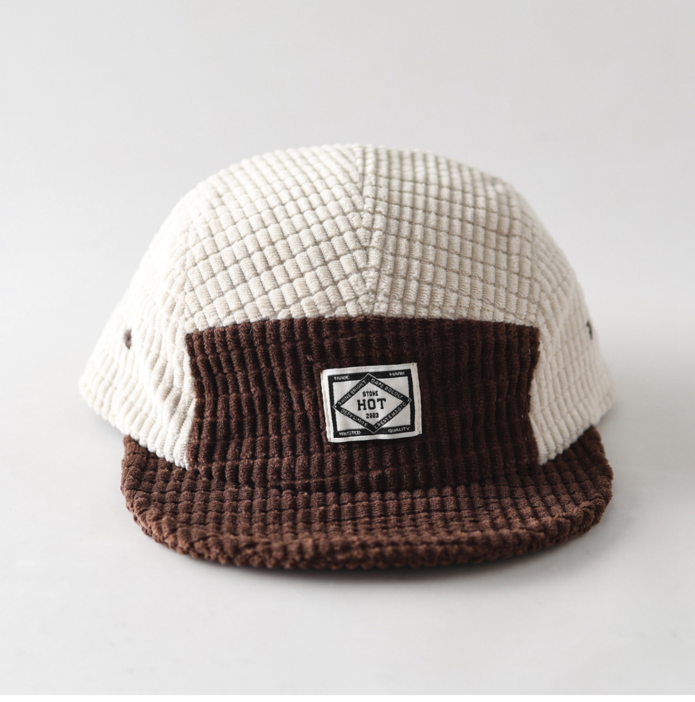 Boné de Beisebol de Veludo Cot - Corduroy Cap 5 Panel avaliação e preço