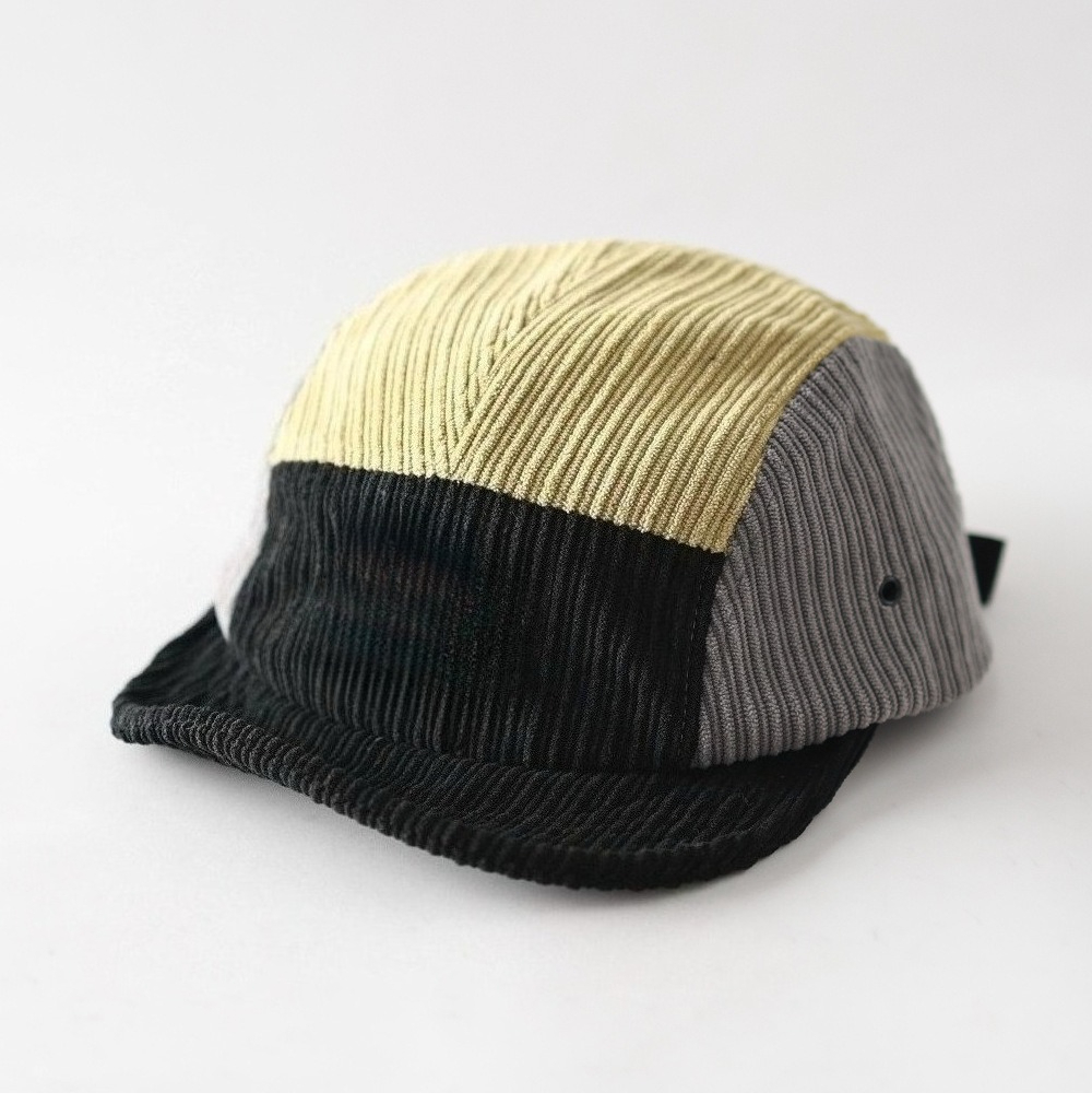 Boné de beisebol unissex de ve - Corduroy Cap 5 Panel avaliação e preço