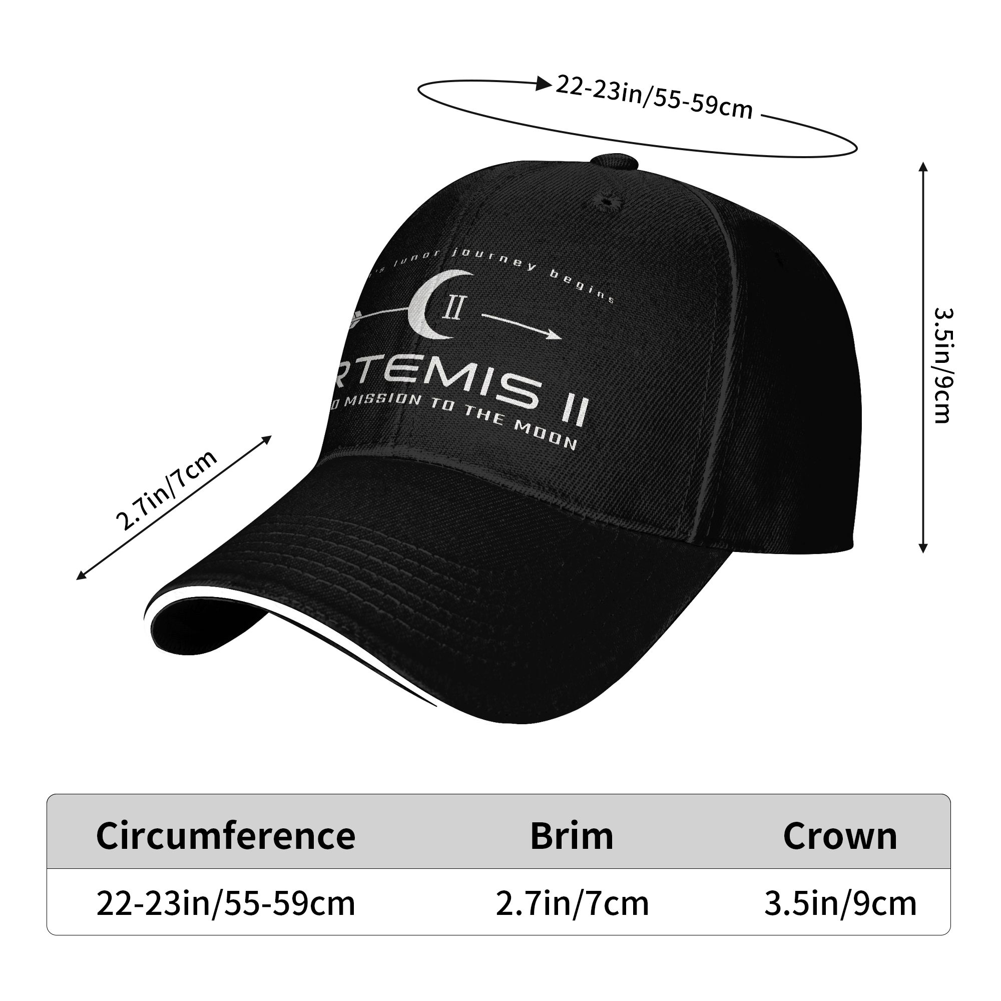 Boné de Golfe Artemis II Missi - Golf Cap Dad avaliação e preço