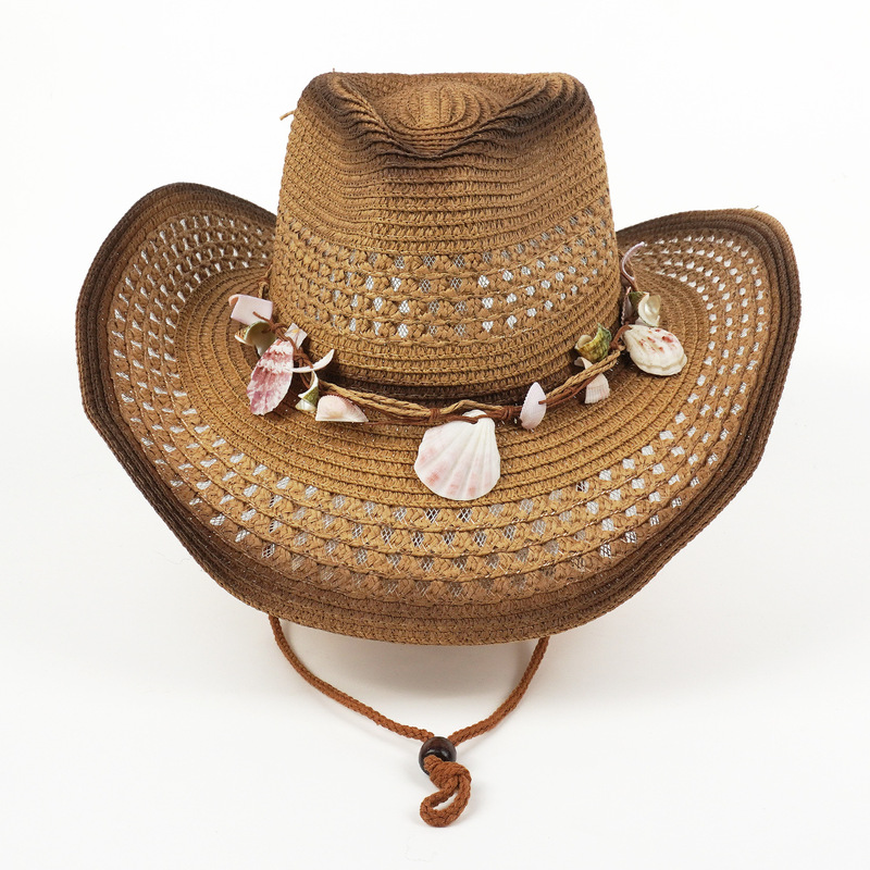 Chapéu de Palha Vazado para o  - Cowboy Hat Straw avaliação e preço