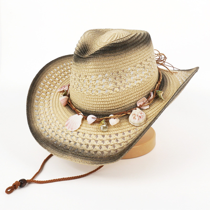 Chapéu de Palha Vazado para o  - Cowboy Hat Straw avaliação e preço