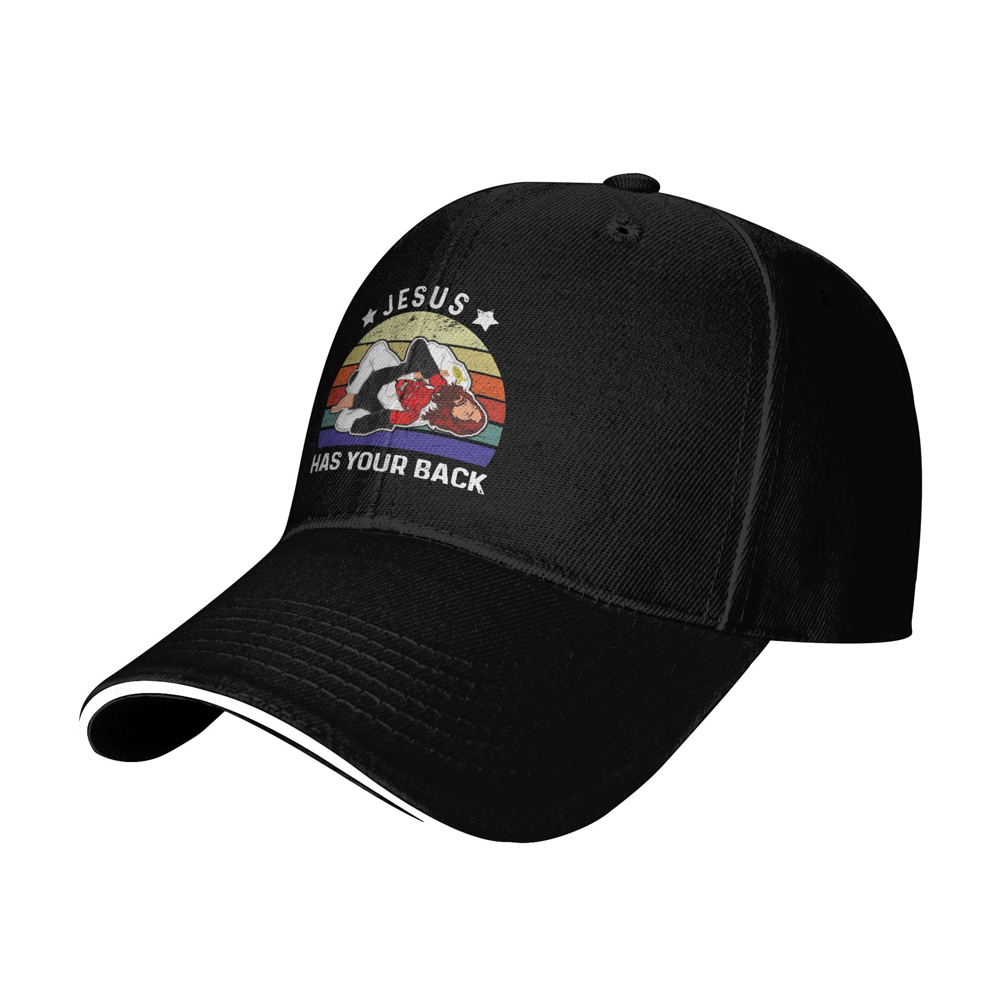 Boné de Jiu Jitsu Jesus Has Yo - Golf Cap Dad avaliação e preço