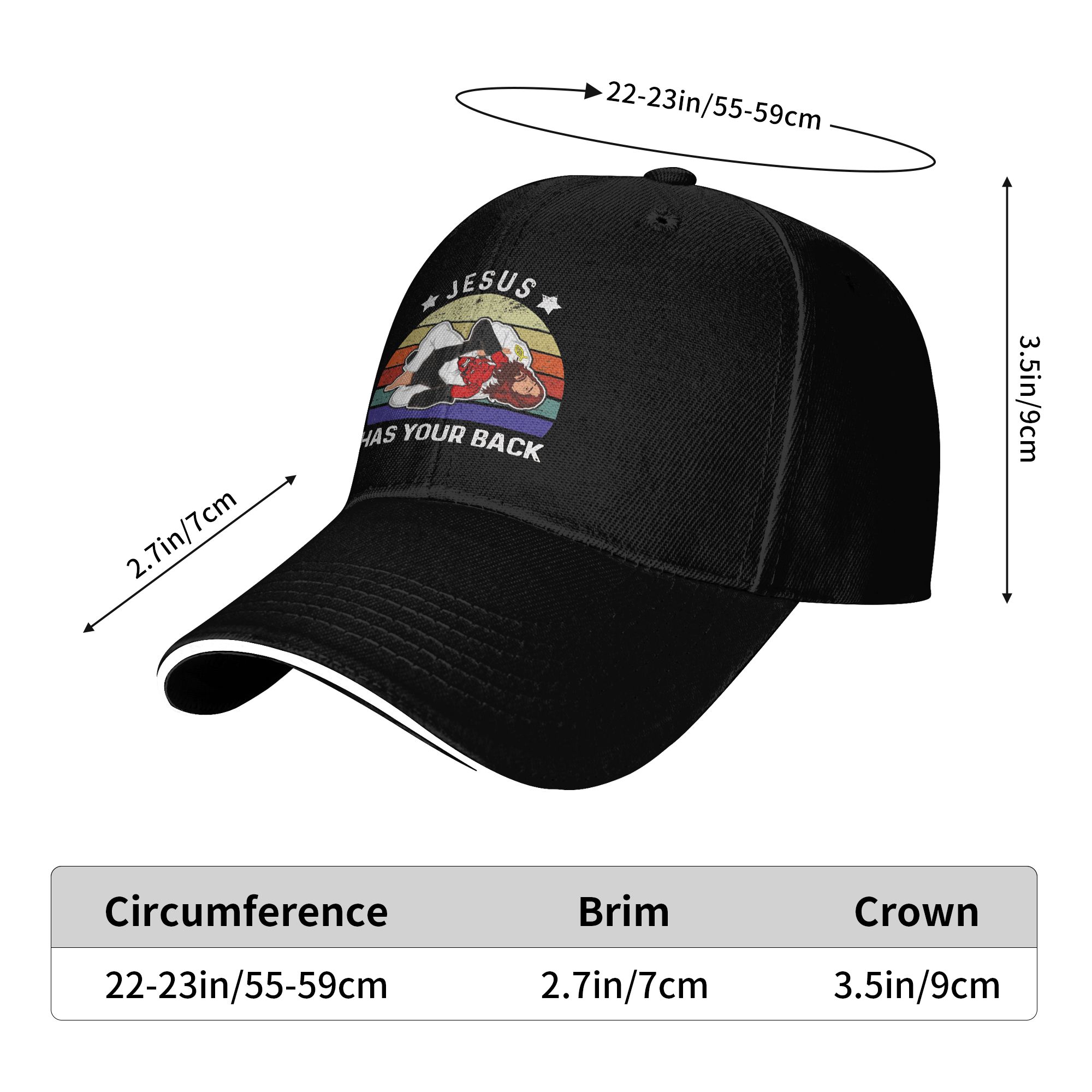 Boné de Jiu Jitsu Jesus Has Yo - Golf Cap Dad avaliação e preço