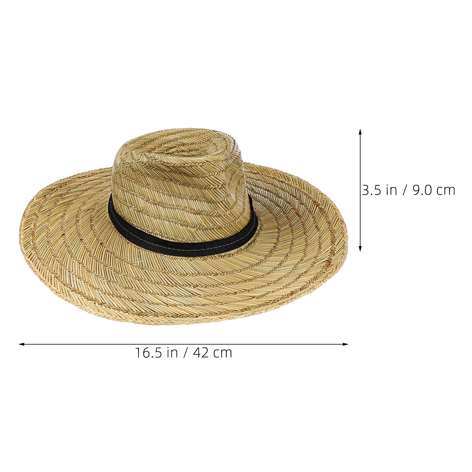 2 Chapéus de Palha de Aba Larg - Cowboy Hat Straw avaliação e preço