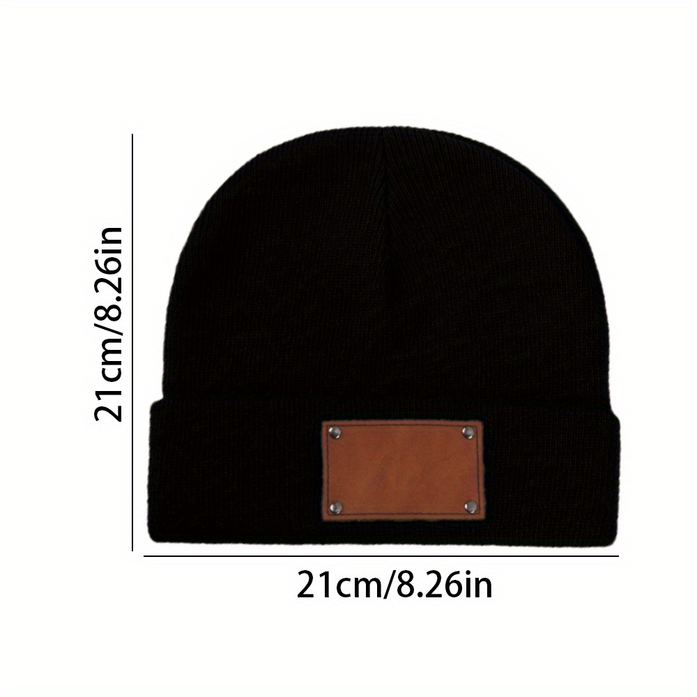 Gorro de malha com etiqueta de - Beanie Cuffed Knit avaliação e preço